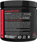 Jnx Sports The Shadow! 350Mg Of Caffeine Hard Core Preworkout - Strawberry Pineapple 30 Servings | Electric Energy, Mental Focus & Superhuman Strength For Men & Women