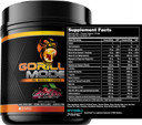 Gorilla Mind Pre Workout - Massive Pumps Laser Focus Energy Power - L-Citrulline, Creatine, L-Tyrosine, Betaine, Hydroprime, Alpha-Gpc, 400Mg Caffeine, Huperzine A 786G (Cotton Candy Grape)