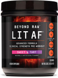 Beyond Raw Lit Advanced Pre Workout Formula, Sweet And Tart, For Energy, Focus, Endurance, Pumps, With 300Mg Rapid And Targeted Release Caffeine, Creatine, Betaine, Beta Alanine, Taurine, 20 Servings Beyond Raw Lit Advanced Pre Workout Formula, Sweet And Tart, For Energy, Focus, Endurance, Pumps, With 300Mg Rapid And Targeted Release Caffeine, Creatine, Betaine, Beta Alanine, Taurine, 20 Servings