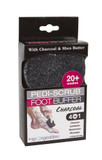Spongeables Pedi-Scrub Foot Buffer, Sweet Sangria, Contains Detoxifying Charcoal, Shea Butter,Foot Exfoliating Sponge With Heel Buffer And Pedicure Oil, 20+ Washes, 3 Count (Pack Of 1)Sweet Sangria3 Count
