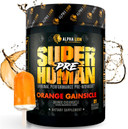 Alpha Lion Superhuman Pre Workout Powder, Beta Alanine, L-Taurine & Tri-Source Caffeine For Sustained Energy & Focus, Nitric Oxide & Citrulline For Pump (21 Servings, Green Gummy Bear Flavor)