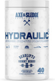 Axe & Sledge Hydraulic Stim-Free Pre-Workout Powder For Men & Women | Performance, Stamina, Focus, Pumps | L-Citrulline, Beta Alanine, Creatine, Caffeine-Free, Deadlifts & Gummy Bears