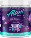 Alani Nu Pre Workout Powder Strawberry Sunrise, Amino Energy Boost, Endurance Supplement, Sugar Free, 200Mg Caffeine, L-Theanine, Beta-Alanine, Citrulline, 30 Servings