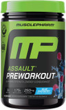Muscle Pharm Assault Energy & Strength Pre Workout Powder For Men & Women With Beta Alanine, Caffeine, Creatine & Betaine Anhydrous, Pre-Workout Supplements, 30 Servings, Fruit Punch Flavor