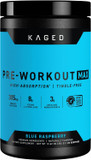 Kaged Pre-Workout Max | Blue Raspberry | Tingle Free, High Stim Pre Workout Powder | Organic Caffeine, Creatine Monohydrate, L-Citrulline | Maxcatalyst For Absorption | For Men And Women | 20 Servings