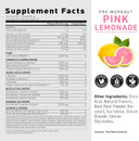 Kaged Original Pre Workout Powder Pink Lemonade Pre-Kaged Formulated With Creatine, Beta Alanine, Pure Caffeine 20 Servings
