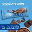 Atkins Chocolate Crème Protein Wafer Crisps, Protein Dessert, 4G Net Carb, 1G Sugar, High In Fiber, Keto Friendly, 5 Count