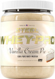 Steel Supplements Whey-Iso | Whey Isolate Protein Powder | Fast Absorbing | Lean Muscle Growth | Easy Digestion | Gluten Free | Low Carb | 25 Serving (Vanilla Cream Pie)