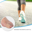 Ejoyous 4 Pack Hallux Valgus Hammertoe Straightener Toe Separators Bunion Corrector And Relief With Toe Spacers Gel Tube Sleeve For Toe Alignment, Overlap Toes, Hammer Toe In Shoes (2 Pairs)