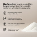 Momentous Essential Grass-Fed Whey Protein Powder - 20 G Whey Isolate Protein - Nsf Certified For Sport® - Gluten-Free - 25 Servings For Essential Everyday Use - Unflavored