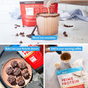 Equip Foods Prime Protein Powder | Clean, Grass Fed Beef Protein Isolate | Carnivore Protein Powder | Paleo, Keto Friendly | Gluten, Dairy Free | Helps Build & Repair Tissue | 30 Servings, Iced Coffee