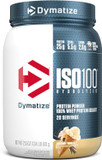 Dymatize Iso100 Hydrolyzed Protein Powder, 100% Whey Isolate Protein, 25G Of Protein, 5.5G Bcaas, Gluten Free, Fast Absorbing, Easy Digesting, Gourmet Vanilla, 24 Servings