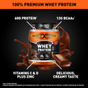 Body Fortress 100% Whey, Premium Protein Powder, Chocolate, 1.78Lbs