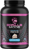 Gorilla Mind Premium Whey Protein - Birthday Cake, 25 Grams Of Whey Protein Isolate & Concentrate,Recover And Build Muscle (30 Servings)
