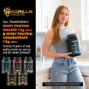 Gorilla Mind Premium Whey Protein - Cookies And Cream, 25 Grams Of Whey Protein Isolate & Concentrate,Recover And Build Muscle (30 Servings)