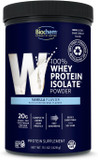 Biochem 100% Whey Isolate Protein - Vanilla Flavor - 15.1 Ounce - Supports Immune Health - Easily Digestible - Refreshing Taste - 20G Vegetarian Protein - Amino Acids