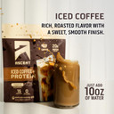 Ascent Caramel Iced Coffee Protein Powder - High Protein Powder, 20 G Protein & 100 Mg Caffeine From Premium Colombian Coffee, Zero Artificial Flavors & Sweeteners - 15 Servings