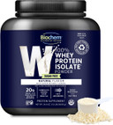Biochem 100% Whey Isolate Protein - Natural Flavor - 12.3 Ounce, Preworkout & Immune Health - 20G Vegetarian Protein - Easily Digestible - Refreshing Taste - Keto Friendly & Easy To Mix
 Biochem 100% Whey Isolate Protein - Natural Flavor - 12.3 Ounce, Preworkout & Immune Health - 20G Vegetarian Protein - Easily Digestible - Refreshing Taste - Keto Friendly & Easy To Mix