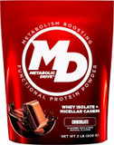 Biotest Metabolic Drive Functional Protein - Whey Isolate/Micellar Casein Blend - Lab-Tested (2Lb, Chocolate)