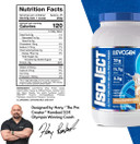 Evogen Isoject - Whey Protein Isolate | Ultra-Pure Whey Protein Powder With Ignitor Enzymes, Bcaas, And Eaas | Enhanced Absorption & Recovery | Vanilla Cold Brew Coffee | 25 Servings