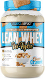 Musclesport Lean Whey Revolution Protein Powder - Whey Protein Isolate - Low Calorie, Low Carb, Low Fat, Incredible Flavors - 25G Protein Per Scoop - 2Lb Cinna Crunch