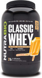 Nutrabio Classic Whey Protein Powder- 25G Of Protein Per Scoop - Full-Spectrum Amino Acid Profile - No Fillers, Artificial Colors, Preservatives - Orange Dream, 2 Pounds