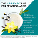 Reignite Wellness By Jj Virgin | Vanilla Paleo-Inspired All-In-One Shake | Gluten Free + Dairy Free Protein Powder | Contains 20G Of Beef Protein With Vitamins, Minerals, Amino Acids | 30 Servings