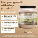 Truheight Growth Protein Shake (Chocolate Milk Flavor, Whey) Natural Growth & Development Protein Powder For Kids & Teens - Weight Gain Drinks - Endorsed By Pediatricians, Picky Eater Vitamin, Ages 4+