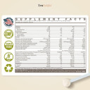 Truheight Growth Protein Shake (Chocolate Milk Flavor, Whey) Natural Growth & Development Protein Powder For Kids & Teens - Weight Gain Drinks - Endorsed By Pediatricians, Picky Eater Vitamin, Ages 4+