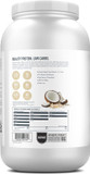 Isopure Low Carb 100% Pure Whey Isolate Protein Powder, Lactose Free, Gluten Free, With Vitamins, Toasted Coconut, 25G Protein Per Serving, 3 Lbs, 42 Servings