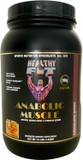 Healthy 'N Fit Anabolic Muscle (Chocolate) 3.5 Lb - Weight Gainer And Natural Muscle Mass And Strength Gainer