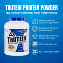 Body Nutrition Trutein High Protein Powder: 45% Whey, 45% Casein, 10% Egg White, Gluten-Free, Low Sodium, Grass Fed Whey Protein Powder, Gym Supplement & Breakfast Shake, Cinnabun, 4Lb