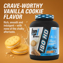 Bpi Sports Iso Hd Isolate Protein Powder  100% Whey Isolate, Protein Powder For Muscle Gain - Vanilla Cookie, 4.8 Lbs - 70 Servings