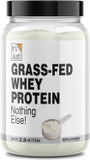 It'S Just! - 100% Whey Protein Concentrate, Grass-Fed Pasture Raised, Made In Australia, Rbst/Rbgh Hormone Free, Premium Wpc-80, No Added Flavors (Grass-Fed Unflavored, 2.5 Pound)