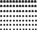 Heel Plates, 84Pcs High Heel Tips, Non-Slip High Heel Replacable Tip Shoes Repair Heel Dowels Protector