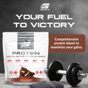 Granite Nutrition Protein Powder - Premium 5-Source Blend (Whey, Casein, Egg, Grass-Fed Beef) For Lean Muscle And Recovery - Salted Caramel Flavor, 30 Servings