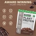 Plant Protein | Chocolate | 25G Protein |Clean | See The Test Results | 5 Proteins | No Artificial Ingredients | Dairy Free | Soy Free | Gluten Free | Non Gmo | Vegan | 1.5Lb