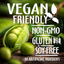 Pea Protein Powder, Vanilla Vegan Flavor, 100% Plant Based, No Artificial Sweeteners, Non-Gmo, Gluten Free & Soy Free, 2 Lb