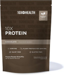 10X Health Vegan Protein Powder - 20G Per Serving Plant Based Protein Powder For Muscle Support, Strength & Nutrition - Dairy-Free & Gluten-Free - Honey Vanilla 2.3 Lbs, 30 Servings