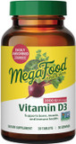 Megafood Vitamin D3 2000 Iu (50 Mcg) - Vitamin D Supplements With Real Food, Immune Support, Supports Bones, Teeth & Muscles, Vegetarian, Certified Non-Gmo, Kosher  30 Tablets, 30 Servings