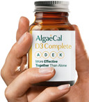 Algaecal 4-In-1 Vitamin D3 K2 Complete - Adk Vitamin Supplement, Enhanced Immune Support & Bone Health With D3 K2, A, & E - Whole Body Wellness & Bone Strength, 60 Easy-Swallow Softgels, Made In Usa