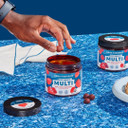 Llama Naturals Multivitamin For Men, Vegan, Organic Gummies With Vitamin D, C And K, Men'S Real Fruit Gummy Vitamins, Chewable Multivitamin Supplement, No Added Sugar Cane, Cherry, 120 Ct