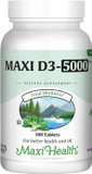 Maxi Health Vitamin D3 5000 Iu (125 Mcg) - High Dose Vitamin D 5000 Iu - Healthy Bones, Teeth, Immune Support - Kosher Pure High Potency Vit D3 (90 Tablets) Maxi Health Vitamin D3 5000 Iu (125 Mcg) - High Dose Vitamin D 5000 Iu - Healthy Bones, Teeth, Immune Support - Kosher Pure High Potency Vit D3 (90 Tablets)