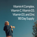 V3 Immuno Shield - Immune Support Supplement With Vitamin C, Vitamin D3, Vitamin K Complex, And Zinc - 180 Softgels, 180 Day Supply