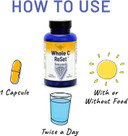 Rna Reset Whole C Reset  Vita-C Fruit Blend With Bioflavonoids & Polyphenols, Organic Vitamin C Complex, Immune Support (60 Capsules)