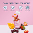 Baby Blues Women'S Multivitamin Gummies  Daily Energy, Immune, Mood & Beauty Support  Vegan Chewable Supplement For Moms With Biotin, Vitamin C, D3, B12, Zinc & Iron