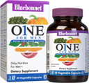 Bluebonnet Nutrition One For Men Whole Food-Based Multiple, Daily Nutrition*, Non-Gmo, Vegetarian Friendly, Kosher, Gluten-Free, Soy-Free, Dairy-Free, Iron Free, 30 Vegetable Capsules, 30 Servings Bluebonnet Nutrition One For Men Whole Food-Based Multiple, Daily Nutrition*, Non-Gmo, Vegetarian Friendly, Kosher, Gluten-Free, Soy-Free, Dairy-Free, Iron Free, 30 Vegetable Capsules, 30 Servings