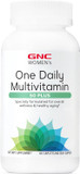 Gnc One Daily Multivitamin 50 Plus | Science-Backed Formula | 60 Caplets