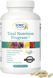 Nwc Naturals Total-Nutrition Program Multivitamin With Enzymes Plus Prebiotics And Probiotics Supplement, Complete Care For Men And Women, Vegetarian Natural Whole Food Vitamins, 270 Capsules