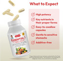 Andrew Lessman Essential-1 Multivitamin 1000 Iu Vitamin D3 30 Small Capsules - 100 Mcg Methyl B12. Coq10 Lutein Lycopene Zeaxanthin. High Potency. No Additives. Ultra-Mild. One Daily Capsule
